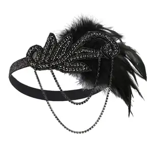 2401 erxi Cross-border E-commerce Hot Sale Tassel Headband Boutique