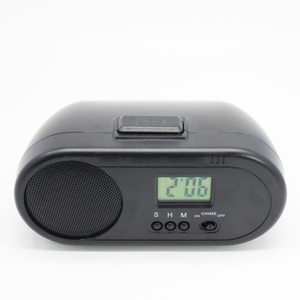 Novelty <b>Large</b> Screen Display LCD Digital Talking Clock Radio - Product Image 2
