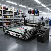 Imprimante 3D à grande vitesse AS80 Ydsign pour lettres et logos, grande taille 800x800cm, machine de signalétique acrylique pour la publicité