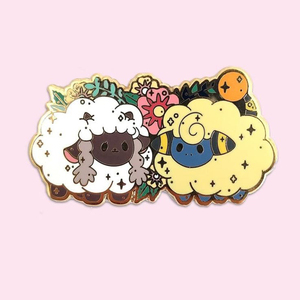 Pins y insignias de esmalte personalizados para el hogar, pin metálico de alta calidad, set de empaque de pins de esmalte con diseño de dientes, pin de solapa con temática de café, frutas y Navidad - Product Image 3