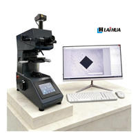 Durómetro Vickers ISO para PC, Modo HK HV, Carga de Celda Automática, Torneador Automático, 500g-50kg, Altura Máxima de Prueba 170mm