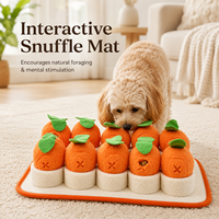 Jouets interactifs éducatifs et écologiques NCI pour chiens et chats de taille moyenne – Jouets à mâcher durables avec design de dessin animé pour l'entraînement et la réduction de l'anxiété polaire