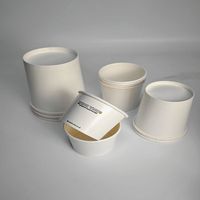 Vente directe d'usine, saladier personnalisable de grande taille, saladier biodégradable