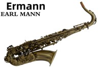 Ehrman Professional Hypotento B Green Lassed Brass Saxophone with High-grade Bags