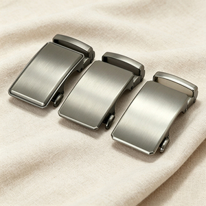 Attache de ceinture automatique à dégagement rapide, boucle réglable de 35 mm pour ceintures en cuir pour hommes, ceinture à action fluide - Product Image 1