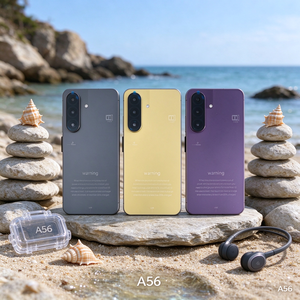 สมาร์ทโฟนรุ่น Global Edition A56 จอใหญ่ 5G ขนาด 7.3 นิ้ว หน่วยความจำ 16+1TB จอ HD สำหรับเล่นเกม ดีไซน์โค้ง ระบบปฏิบัติการ Android 15 กล้อง AI - Product Image 1