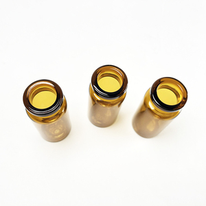 Botella de Vidrio Borosilicato Ámbar Estéril de Baja y Media Transparencia con Tapón de Goma Serigrafiado para Medicamentos - Product Image 4