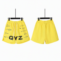 Service OEM Streetwear – Impression sérigraphique personnalisée, tissu uni épais, été, grandes tailles, 100 % coton respirant, style urbain, mi-longueur