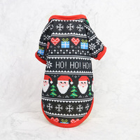 Costume imprimé pour chien et chat, vêtement respirant et doux pour animaux de compagnie, tenue de noël, vente directe d'usine, en vente