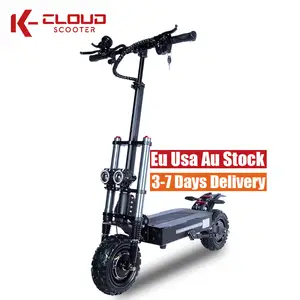 Direct Selling 5600W 6000W 60V EU US AU Warehouse Offroad Electric Scooter Adult 11 Inch For Sale Trottinette Electrique