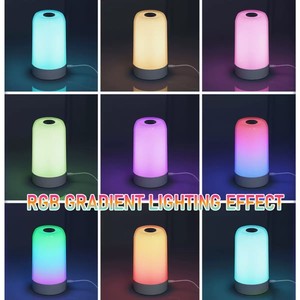 Cozylife Smart BT RGB Desktop Ambient Light Voice Activated Rhythm <b>Table</b> Lamp APP Control LED Bedside Night Light For <b>Gaming</b> - Product Image 2
