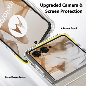 Carcasa transparente acrílica antiarañazos de 2,0mm, venta al por mayor de fábrica, fundas traseras a prueba de golpes para teléfono móvil para <span class=keywords><strong>Motorola</strong></span> <span class=keywords><strong>Razr</strong></span> 2024 - Product Image 5