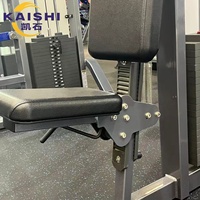 KAISHI Appareil Commercial Pec Deck Chest Fly Machine Style Équipement de Gymnastique à Charge par Disques pour Entraînement du Haut du Corps, Idéal pour Studio de Fitness et Projets de Salle de Sport