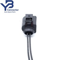4D0971992 Konektor Tahan Air 2 Pin Female dengan Kabel Pigtail VAG 3.5mm untuk Audi VW