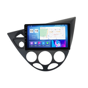 Pemutar media mobil, 2 DIN <span class=keywords><strong>Android</strong></span> Radio Stereo layar sentuh Radio carplay untuk <span class=keywords><strong>Ford</strong></span> <span class=keywords><strong>Focus</strong></span> 1998-2005 9 inci Multimedia DVD mobil navigasi GPS - Product Image 1