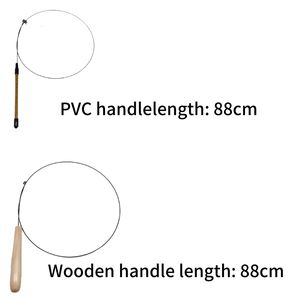 Shengfeng Accesorios de Juego para Gatos, Cabezal de Repuesto de Alambre de Acero con Pluma de Hada, Varita Estimulante para Gatos con Campana - Product Image 6