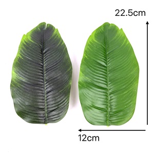 Plante artificielle réaliste, résistante aux UV, en PVC souple, feuilles de <span class=keywords><strong>bananier</strong></span>, plusieurs hauteurs, pour hôtel, bureau, maison, aménagement intérieur - Product Image 4