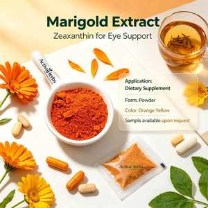 Polvere <span class=keywords><strong>di</strong></span> Calendula (Tagetes Erecta L.) ad Alta Purezza 10% 20% 50% Zeaxantina Solvente per il Supporto della Salute degli Occhi Grado Alimentare Fusto da 25kg - Product Image 4