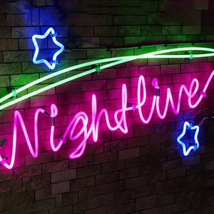 ZYD decorativo hecho a medida decoración palabra alfabeto letra bodas fiesta neón 21 Led signo electrónico de mejor juntos - Product Image 4