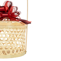 Vente en gros Panier cadeau en bambou Panier/Boîte cadeau/Plaque de charge Prix bon marché Vietnam Artisanat