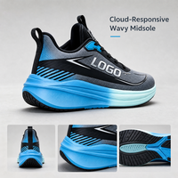 Chaussures de sport performantes pour hommes 2026 - Légères, antidérapantes, avec empeigne en maille et semelle intermédiaire EVA amortie, fermeture à lacets, directement de l'usine