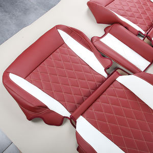 Housse de siège de voiture en cuir Nappa au design brodé et écologique adaptée à <span class=keywords><strong>Cadillac</strong></span> ESCALADE 2007-2025 - Product Image 6