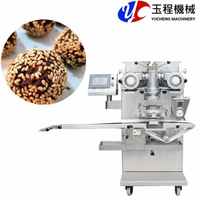 Machine à boules de dattes automatique numérique multifonctionnelle à grande production, formage continu, en acier inoxydable 304 de qualité alimentaire pour atelier alimentaire