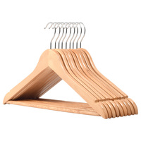 Cintres en bois Cintres en bois quantité minimale de commande bas pour vêtements Cintre en bois