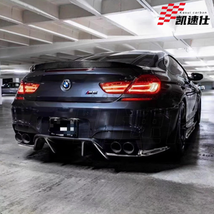 Gloednieuwe Echte 3K <span class=keywords><strong>Carbon</strong></span> <span class=keywords><strong>Fiber</strong></span> Body Kits Voor Bmw M6 F12 F13 Achter <span class=keywords><strong>Diffuser</strong></span> <span class=keywords><strong>Carbon</strong></span> Achter Lip <span class=keywords><strong>V</strong></span> Stijl Achter <span class=keywords><strong>Diffuser</strong></span> Achterbumper Lip - Product Image 5