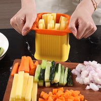 Multifunctionele Handgeperste Mini-Plantaardige Aardappelui & Wortelhakselaar Groentesnijder Voor Keuken