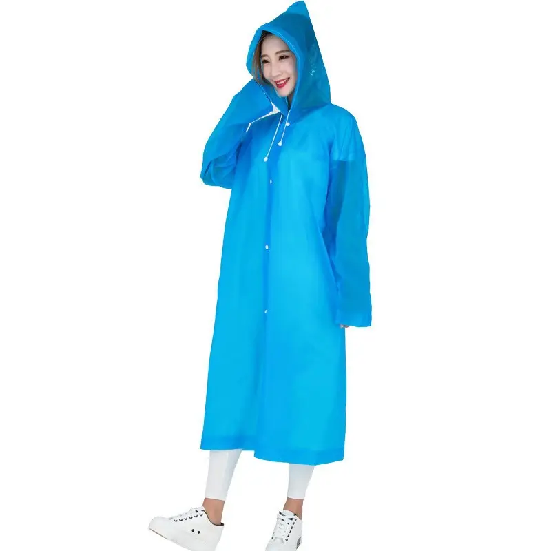 Sales Disposable Raincoat Rain Jacket Thickened Disposable Emergency PE Rainwear