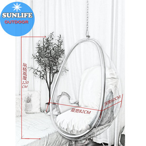 Chaises en acrylique certifié CE, siège <span class=keywords><strong>transparent</strong></span>, avec coussins et chaise, pour l'intérieur et l'extérieur - Product Image 4