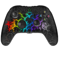 Control de Juego Inalámbrico RGB de 2.4G Programable Personalizado para N-switch, Compatible con PC, P3, Android e IOS