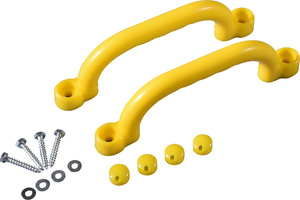 Accesorios de marco de escalada para jardín al aire libre, casa de juego y dens, 2 asas de agarre, empuñaduras de plástico - Product Image 1