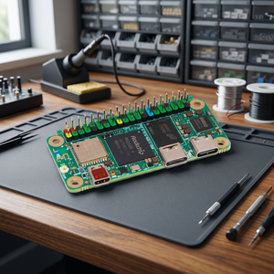 โรงงานผลิต Radxa Zero 3W Quad Core มินิคอมพิวเตอร์ประสิทธิภาพสูงแบบ Linux-Based Single Board Computer SBC Development Board แพ็คเกจ BGA - Product Image 3