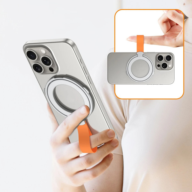 High Quality Magnetic Cell Phone Ring Holder for iPhone 12 13 14 15 16 17 Pro Max Android Removable Car Phone Bracket Grip