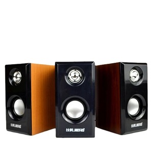ลำโพงไม้ JiMeng JT042 ระบบเสียง 3 แชนแนล 2.1 ใช้พลังงานจาก USB สำหรับตั้งโต๊ะ - Product Image 1