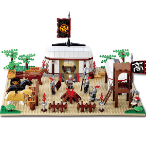 Bloques de Construcción de la Escena de la Expedición Real Antigua del Rey Coreano Héroe Gwangaeoto: Juguete Histórico de Ensamblaje de la Guerra - Product Image 3