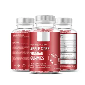 Private Label Bear Sugar Free ACV Gummies Keto Apple Cider Vinegar Gummy Weight Loss Vitamins