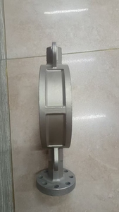 วาล์วบัตเตอร์ฟลายแบบแมนนวล ซีลนุ่ม ทนการกัดกร่อน สำหรับโรงงานอุตสาหกรรม ทำจากสแตนเลส - Product Image 3