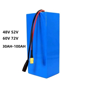 Scooter électrique 60V 72V 300KM Longue distance 18650/21700cells 30-100Ah Batterie au lithium Vélo électrique Batterie de vélo électrique - Product Image 1