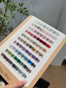 Vernis à <span class=keywords><strong>ongles</strong></span> à paillettes couleur or et argent laser, standard UE 80 couleurs, gel à grandes paillettes populaire pour nail art - Product Image 2