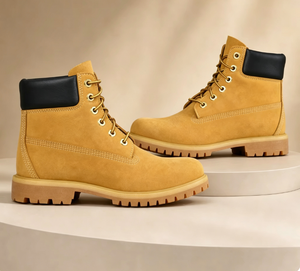 Botas de tobillo de ante sintético para hombre, punta redonda, impermeables, zapatos de mujer, botas Martin de cuero de primera calidad, zapatos para hombre y mujer - Product Image 2