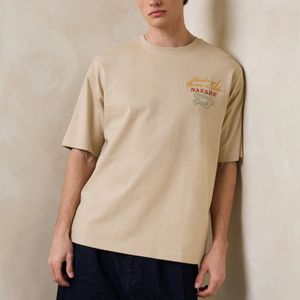 Wholesale Men's Embroidered Graphic Pattern T-Shirt 100% Cotton Casual Tee Oversized Men's T-Shirts - Product Image 2