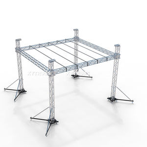 Precio bajo de fábrica personalizado 7x7x5m Truss de aluminio para escenario Techo plano con cubierta de PVC - Product Image 2