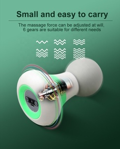 <span class=keywords><strong>Mini</strong></span> pistola de masaje muscular eléctrica para hombres, masajeador de cuello y espalda, máquina de masaje de cabeza de pie y cuerpo, vibradores, pistola Fascia - Product Image 4