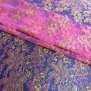 Nhà cung cấp Nhà máy phong cách mới 100% nylon thiết kế vải ren cho Ăn mặc - Product Image 2