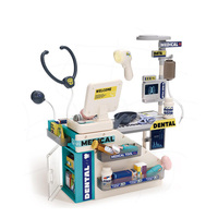 Ensemble de jouets de table d'examen médical multifonctionnel pour enfants, simulation de jeu de rôle transfrontalier