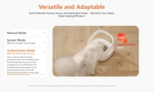 Bộ nạp tự động với hộp đá, cách ly cảm biến thông minh, cho ăn thức ăn ướt cho những con mèo khác nhau để bảo quản - Product Image 5