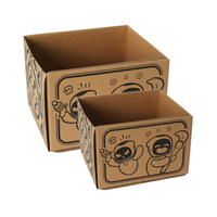 12x12x12 Brown Shipping Box Petite boîte à jouets pour enfants